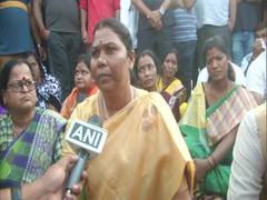 
      
      BJP MP Gomati Sai sits on 'dharna' demanding SIT probe,...
      
      
