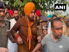 
      
      Navjot Singh Sidhu en route to Lakhimpur Kheri detained at...
      
      