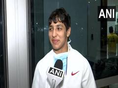 
      
      Wrestler Anshu Malik returns home after winning silver medal...
      
      