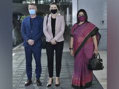 
      
      Danish PM Mette Frederiksen arrives in India for 3-day visit
      
      