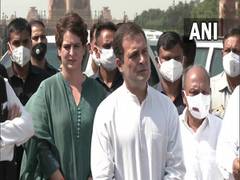 
      
      Lakhimpur Kheri incident: Cong delegations meets President...
      
      