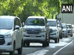 
      
      Punjab CM Channi arrives at former Chief Minister Captain...
      
      