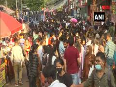 
      
      Crowd swells in Delhi's market as Diwali approaches, social...
      
      