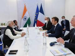 
      
      PM Modi, Macron discuss bilateral cooperation, global and...
      
      