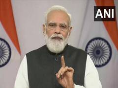 
      
      PM Modi lauds COVID vaccination programme for being...
      
      