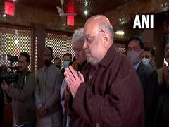 
      
      J-K: Amit Shah offers prayers at Kheer Bhawani Durga temple...
      
      