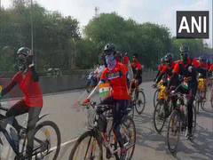 
      
      Azadi ka Amrit Mahotsav: BSF Cycle rally from Raithanwala to...
      
      