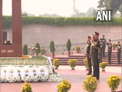 
      
      CDS, Army Chief lay wreath at National War Memorial on 75th...
      
      