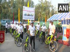 
      
      Cycle rally under Azadi Ka Amrit Mahotsav organised by CRPF...
      
      