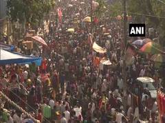 
      
      Markets witness heavy footfall ahead of Diwali, shopkeepers...
      
      