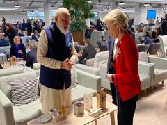 
      
      PM Modi expresses happiness over meeting with President of...
      
      