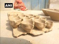
      
      Ranchi: Earthen lamp sales slump due to lack of soil availability
      
      