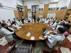 
      
      Delhi: Mandaviya visits medical college, lauds healthcare...
      
      