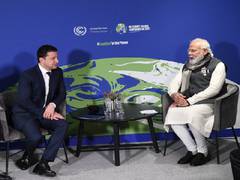 
      
      PM Modi discusses regional developments with Ukraine...
      
      