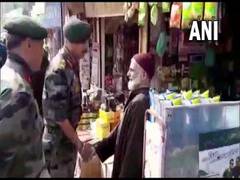 
      
      J-K: GOC Chinar Corps visits Shopian on Diwali eve,...
      
      