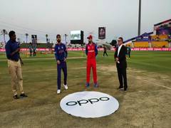 
      
      T20 WC: Afghanistan win toss, opt to bowl against India
      
      