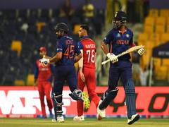 
      
      T20 WC: Rohit, Rahul shine as India rack up 210 against...
      
      