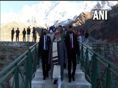 
      
      PM Modi arrives at Kedarnath Temple in Uttarakhand
      
      