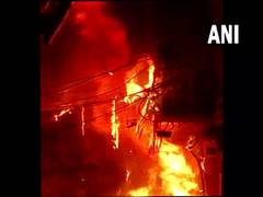 
      
      Fire breaks out after LPG cylinder exploded in Delhi's Jaffrabad 
      
      