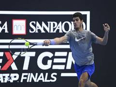 
      
      Alcaraz lifts Next Gen ATP Finals title, defeats Korda in Milan
      
      