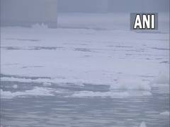 
      
      Chhath puja: Devotees raise concerns  over toxic foam...
      
      