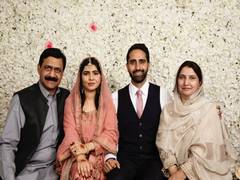 
      
      Malala Yousafzai ties knot in Birmingham
      
      