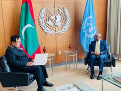 
      
      UNGA President discusses UN reform, vaccines situation,...
      
      