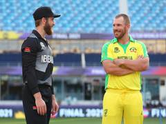 
      
      T20 WC, Final: Australia win toss, opt to bowl against New Zealand
      
      
