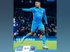 
      
      Champions League: Gabriel Jesus' late strike helps Man City...
      
      