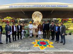 
      
      Punjab CM led-'Jatha' leaves for Kartarpur Sahib in Pakistan,...
      
      