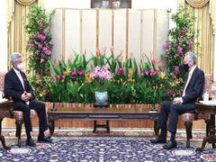 
      
      Jaishankar meets Singaporean Prime Minister, says convergent...
      
      