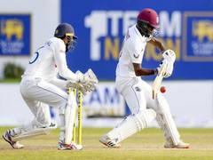 
      
      SL vs WI, 1st Test: Hosts on top after lacklustre batting...
      
      