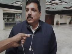 
      
      'They don't let us speak': AAP MP Sanjay Singh boycotts...
      
      