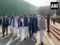 
      
      Winter session: Opposition parties stage walkout from Rajya...
      
      