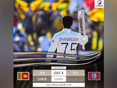 
      
      SL vs WI: Dhananjaya de Silva's ton helps hosts extend lead...
      
      