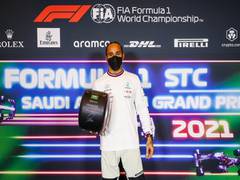 
      
      Saudi Arabia GP: Hamilton takes pole after Verstappen crashes...
      
      