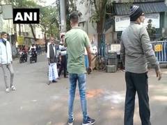 
      
      Kolkata civic polls: Crude bomb hurdled outside polling...
      
      
