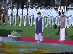 
      
      Goa Liberation Day: PM Modi pays floral tributes at Martyr's...
      
      