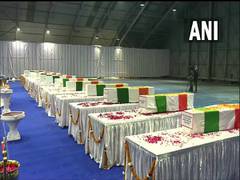 
      
      Chopper crash: Mortal remains of CDS Rawat, others arrive at...
      
      