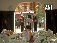 
      
      Rajnath Singh pays tribute to Lt Col Harjinder Singh who died...
      
      