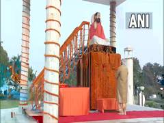 
      
      PM Modi offers prayers to Sant Ravidas in Varanasi after...
      
      