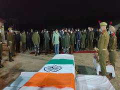 
      
      Wreath-laying ceremony held for police personnel killed by...
      
      