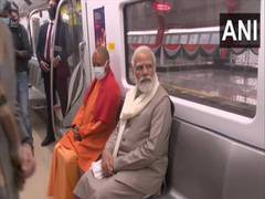 
      
      PM Modi inaugurates Kanpur Metro Rail Project, takes ride
      
      