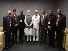 
      
      Karnataka chamber of commerce delegation meets PM Modi
      
      