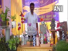 
      
      Resident in Karnataka creates decorative items from waste...
      
      