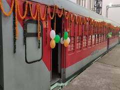 
      
      Bhubaneswar: Tapaswini Express gets Rajdhani-like LHB coaches 
      
      