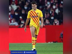 
      
      La Liga: Barcelona defender Eric Garcia out for five weeks...
      
      