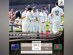 
      
      Ross Taylor bids adieu to Test cricket with final wicket as...
      
      