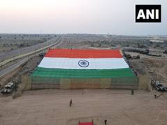 
      
      Army Day: World's largest Khadi national flag displayed in...
      
      