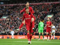 
      
      Premier League: Liverpool ease past Brentford, Harrison...
      
      